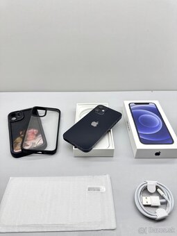 iPhone 12 MINI BLACK 100% BATÉRIA + PRÍSLUŠENSTVO - 17