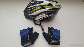 CTM Terrano 1.0 s prilbou a cyklistickými rukavicami - 17