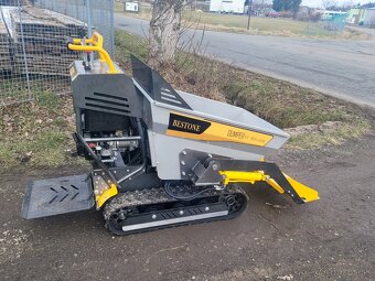 Minidumper Topbull MDG-560H, motorové koliesko - 17