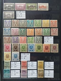 staré Rakúsko - partia známok - 17