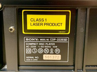 SONY CDP-222ESD …. CD prehravač - 17
