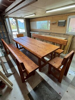 zahradne sedenie z masivu - 17