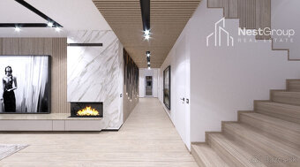 ZNÍŽENÁ CENA - DIZAJNOVÁ 5- IZBOVÁ VILA S POZEMKOM 1127m2, S - 17