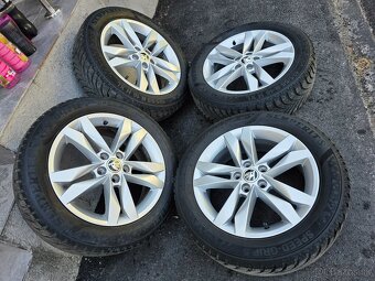 Zimne kolesa Skoda  Fabia 5x100 r16 195/55 r16 dot2021 - 17