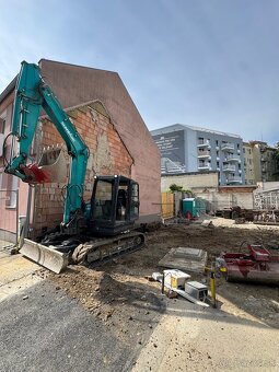 Zemne,výkopové a búracie prace s dopravou a službami. - 17