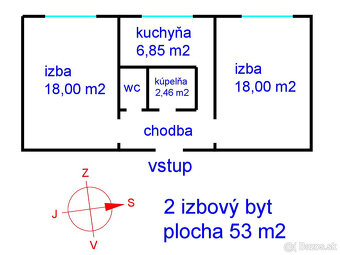 ⭐ Moderne zariadený 2 izbový byt, ul. Obrancov mieru, Prešov - 17