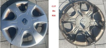 Predám rôzne puklice na disky – rôzne veľkosti a modely - 17