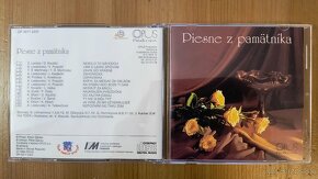predám CD - SK/CZ (2) Piesne z pamätníka CD - 17