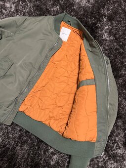 Pánska koženková bunda, bombera, riflovka - 17