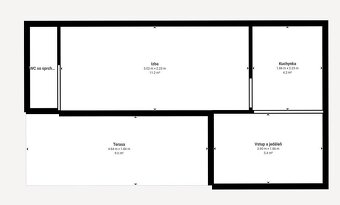 1-izb. chatka v chatovej oblasti Lábske jazero - Láb - 17