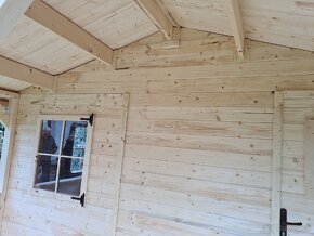 Záhradná drevené chatka 3.5x5m DOPRAVA ZDARMA - 17