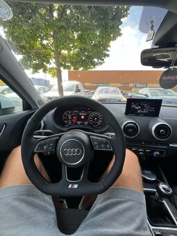 AUDI VOLANT KOZENY ZKOSENY PERFOROVANY A4 S4 B9 A5 B9 - 17