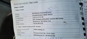Nosič vymeniteľných nadstavieb MAZ - 17