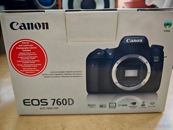 Canon EOS 760D + objektív + battery grip - 17