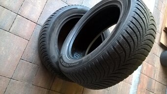 2+2 ks ZIMNÉ 205/55 R16 91H dezén cca 6-7 mm - UŽ OD 20€/kus - 17