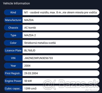 Predám Mazda 2 1,4 diesel - 17