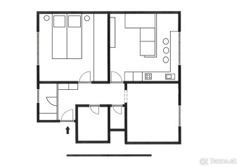 Štýlový 3-izbový byt s klimatizáciou a šatníkom - 17