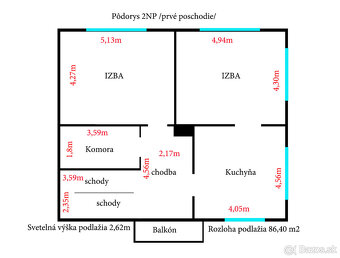 RODINNÝ DOM / HIADEĽ / okres B. Bystrica / pozemok 837 m2 - 17