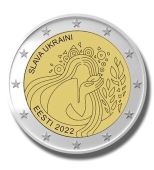 2€ Estonsko 2024 - nevädza poľná - 17
