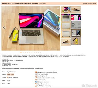 MacBook - ZÁRUKA 6 mesiacov - 17
