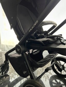 celý set kočiar MUUVO quick 4.0 čiernobiela kombinácia - 17