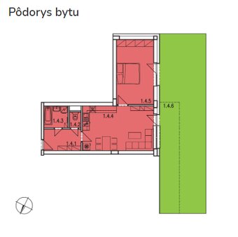 2-izbový byt v rezidenčnom projekte SELANKY - 17