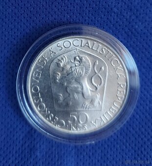 Strieborné pamätné mince ČSR, 1970, 1978, 1985, 1989, 1990 - - 17