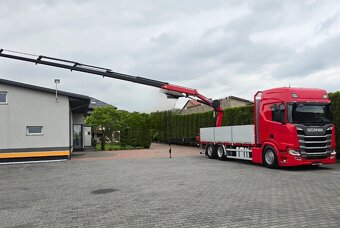 Scania R500 - 6x2 - Valník + HR-HMF 2120K5 – EURO 6 - 17