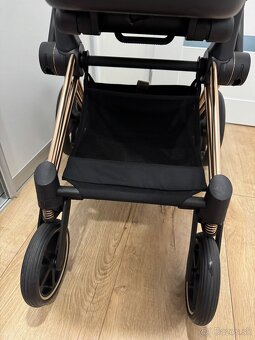 Cybex Priam 3 v 1 Sepia Black – podvozok Chrome Brown 4.0 + - 17