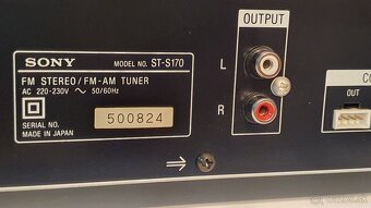 Tuner Sony SRS 170 —Nováky — - 17