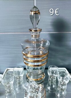 Krištáľová karafa, džbán - 17