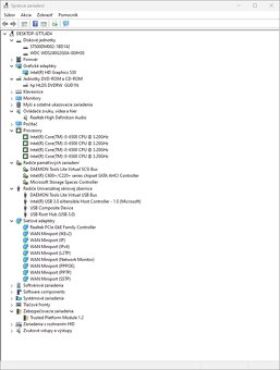 Predám PC skrinku HP 280 G2 MT, windows 11 pro. - 17
