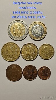OBEHOVÉ a UNC sady euromincí - 17