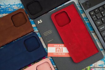 Zatváracie puzdro so vzorom pre Xiaomi, Redmi, Poco - 17