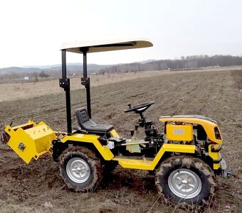 Minitraktor GARDEN T18 4x4,18HP benzín - 17