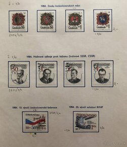 Predám album známok - filatelia zbierka ČSSR 1980-1992 - 17