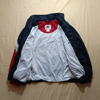 Vintage 90s NIKE retro tracksuit jacket ľahká bunda L - 17