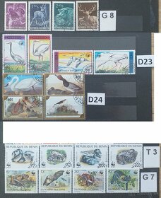 Filatelia-Poštové známky na predaj 5 zvieratá razené - 17