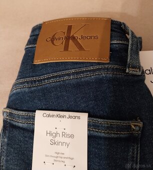 Džínsy Calvin Klein 32/XXS, cena s poštovným - 17
