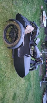 Dkw nz 500. Sidecar gelande stoye .wehrmacht - 17