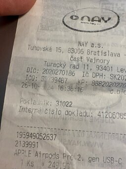 ORIGINÁL  Apple AirPods Pro 2 (2024) USB - C, - 17