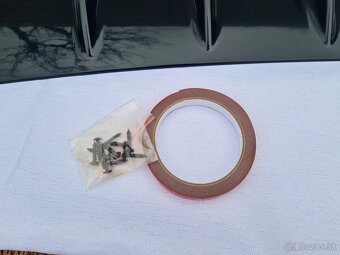 Spojler zadného nárazníka difúzorové plutvy žralocie plutvy - 17