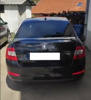 Spojler na zadný kufor pre ŠKODA OCTAVIA 3 sedan - 17