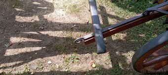 Starý drevený konský voz - rebriňak IV - 17