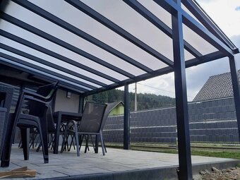 Pergola,Prístrešky,Zimné záhrady,Hliníkové pergoly,zasklnie - 17