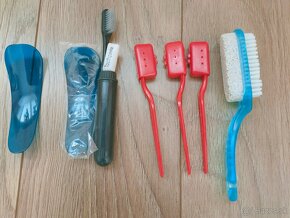 Dámske kožené rukavice,zástera,župan,klobúk - 17