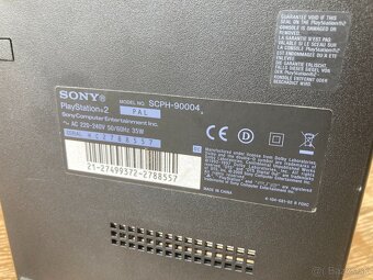Playstation 2 / PS2 - slim (SCPH 90004) + hry +příslušenství - 17