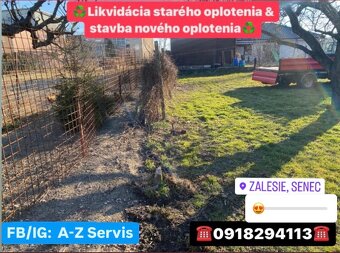 Čistenie pozemkov od náletovych drevín/Mulčovanie/Pílenie - 17