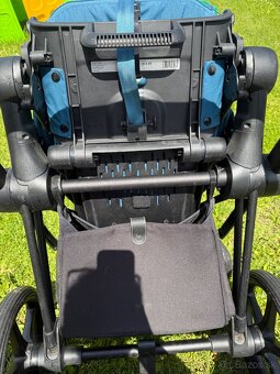 CYBEX PRIAM MATT BLACK + MOUNTAIN BLUE - 17