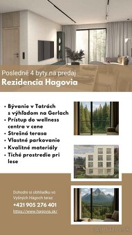 Posledný 2 izbový apartmán v rezidencii Hagovia - 17
